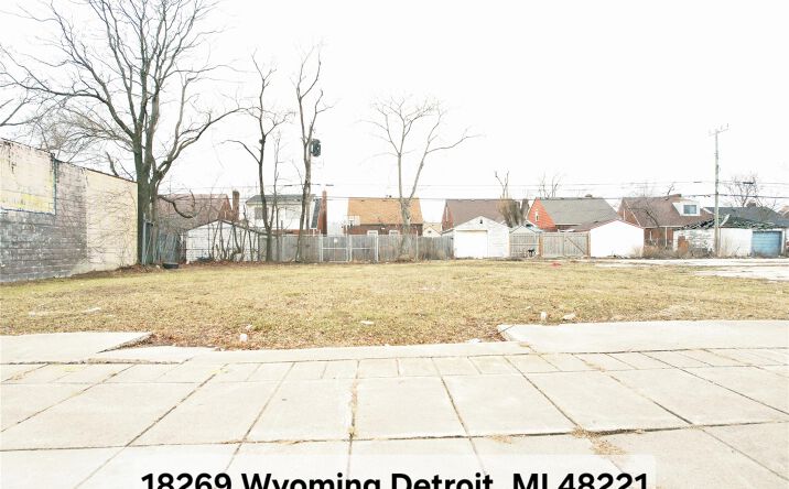Pictures of Land property located at 18269 Wyoming Avenue, Detroit, MI 48221 for sales - image #1