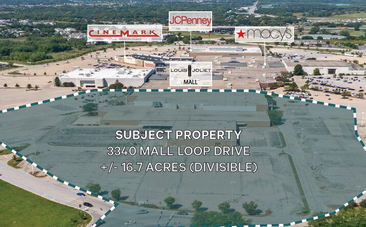 Pictures of Retail, Land property located at 3340 Mall Loop Drive, Joliet, IL 60431 for sales - image #1