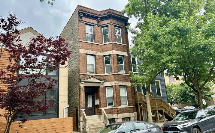 Pictures of Multifamily property located at 2439 N Seminary, Chicago, IL 60614 for sales - image #1
