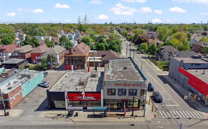 Pictures of Office, Mixed Use, Retail property located at 7647-7649 W Vernor Highway, Detroit, MI 48209 for sales - image #1