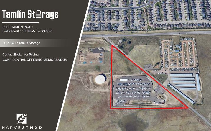 Pictures of Self Storage property located at 5080 Tamlin Road, Colorado Springs, CO 80938 for sales - image #1