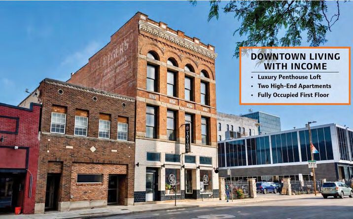 Pictures of Mixed Use property located at 123 Erie Street, Toledo, OH 43604 for sales - image #1