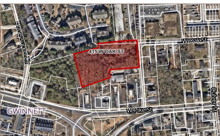 Pictures of Land property located at 415 W Oak St, Lawrenceville, GA 30046 for sales - image #1