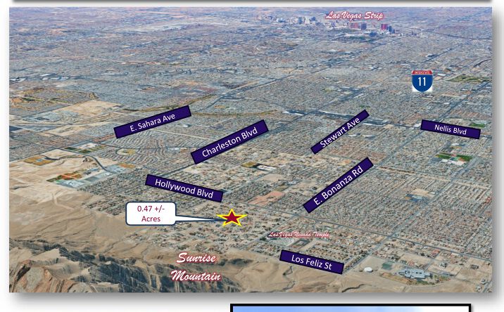 Pictures of Land property located at 6875 Beverly Glen Avenue, Las Vegas, NV 89110 for sales - image #1