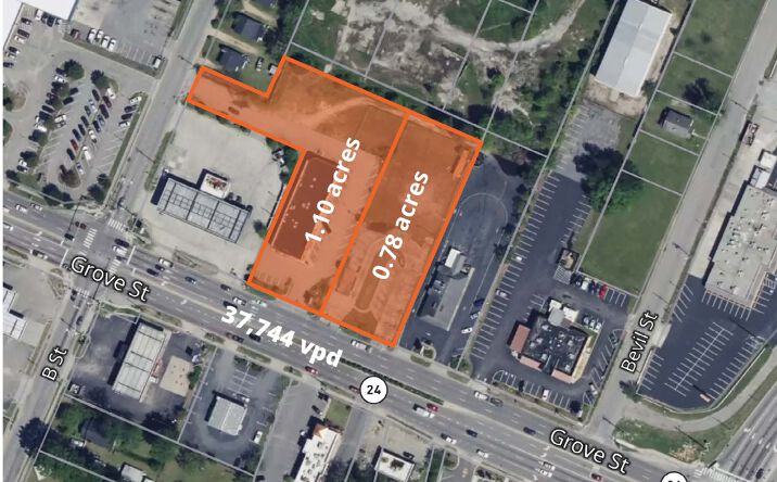Pictures of Retail, Land property located at 519 & 521 Grove St, Fayetteville, NC 28301 for sales - image #1