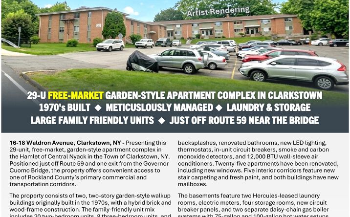 Pictures of Multifamily property located at 16-18 Waldron Avenue, Clarkstown, NY 10960 for sales - image #1