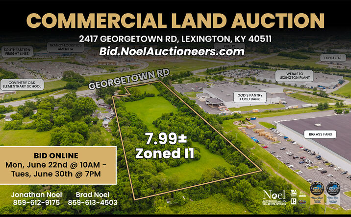 Pictures of Land property located at 2417 GEORGETOWN RD, LEXINGTON-FAYETTE, KY 40511 for sales - image #1