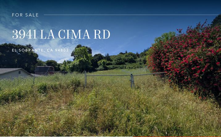 Pictures of Land property located at 3941 La Cima Rd, El Sobrante, CA 94803 for sales - image #1