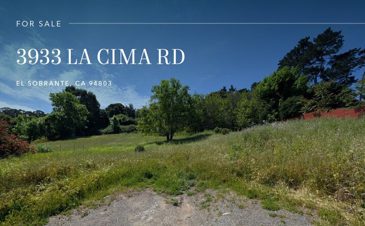 Pictures of Land property located at 3933 LA CIMA RD, EL SOBRANTE, CA 94803-2911 for sales - image #1