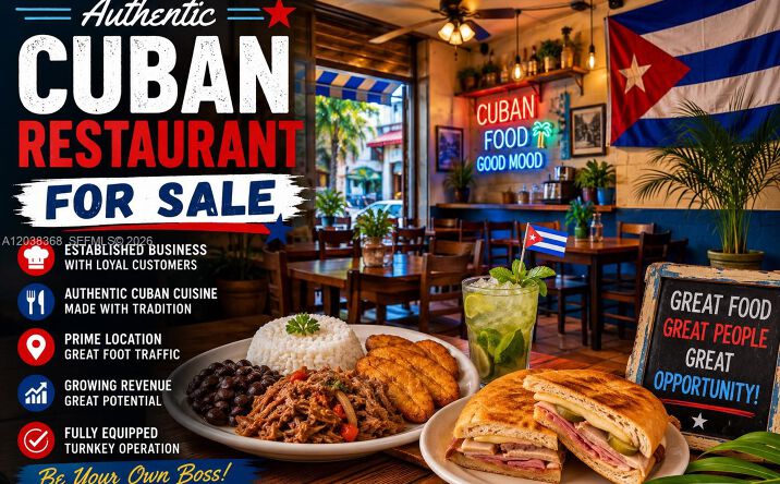 Pictures of Business for Sale, Retail property located at Restaurant for Sale High Traffic & Ready to Operate, Coral Gables, FL 33145 for sales - image #1