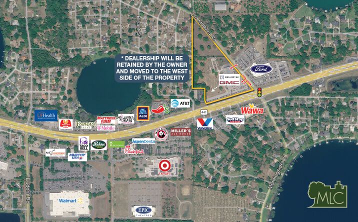Pictures of Retail, Land property located at 17605 US Hwy 441, Mount Dora, FL 32757 for sales - image #1