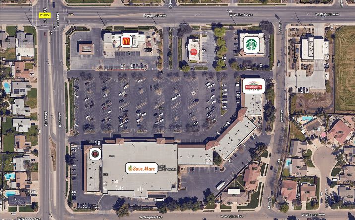 Pictures of Retail property located at 5143 West Walnut Avenue, Visalia, CA 93277 for sales - image #1