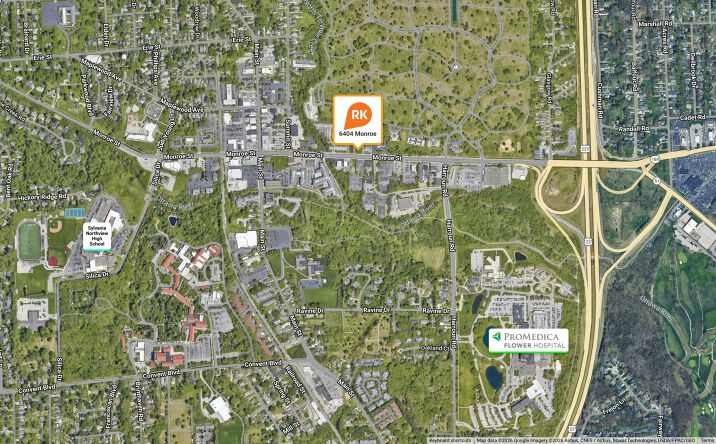 Pictures of Land property located at 6404 Monroe Street, Sylvania, OH 43560 for sales - image #1