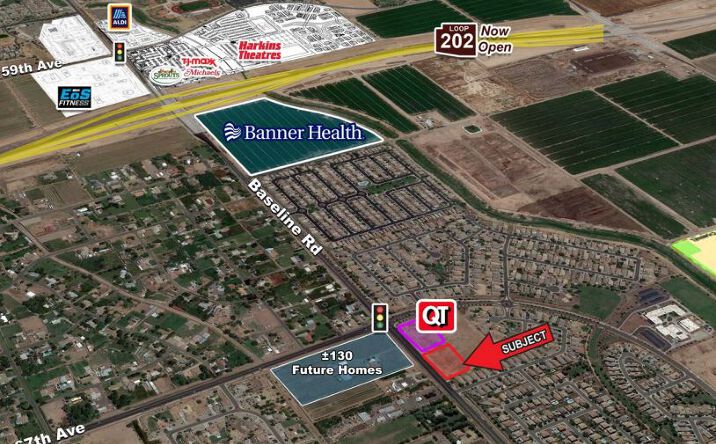 Pictures of Land property located at Baseline Road and 67th Avenue, Laveen, AZ 85339 for sales - image #1