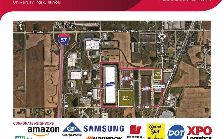 Pictures of Industrial, Land property located at Dralle Rd, University Park, IL 60484 for sales - image #1