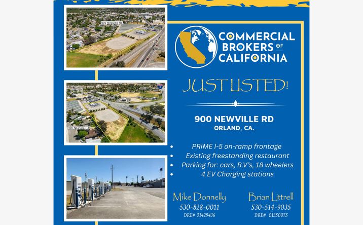 Pictures of Retail, Hospitality, Land property located at 900 Newville Road, Orland, CA 95963 for sales - image #1