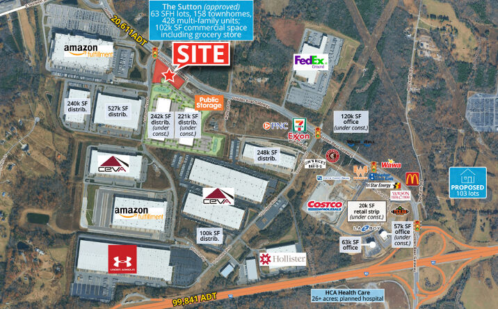 Pictures of Land property located at 6300 Golden Bear Gateway, Mt. Juliet, TN 37122 for sales - image #1