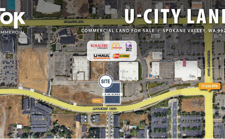 Pictures of Land property located at Apple Way Blvd, Spokane Valley, WA 99206 for sales - image #1