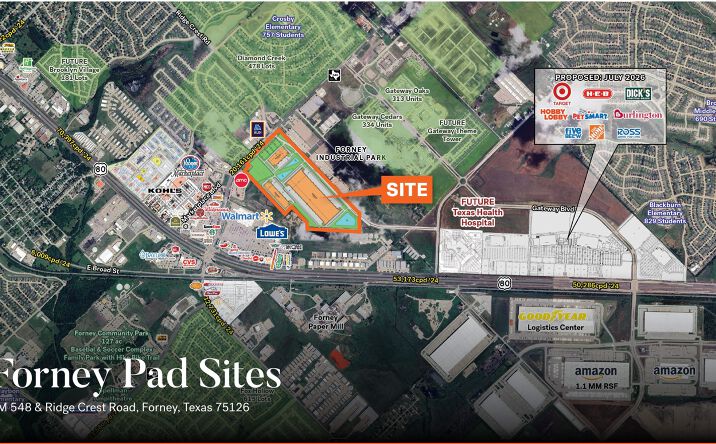 Pictures of Land property located at FM 548 & Ridge Crest Road, Forney, TX 75126 for sales - image #1