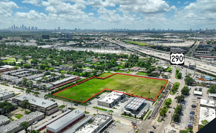 Pictures of Land property located at 2800-2802 Mangum Road, Houston, TX 77092 for sales - image #1