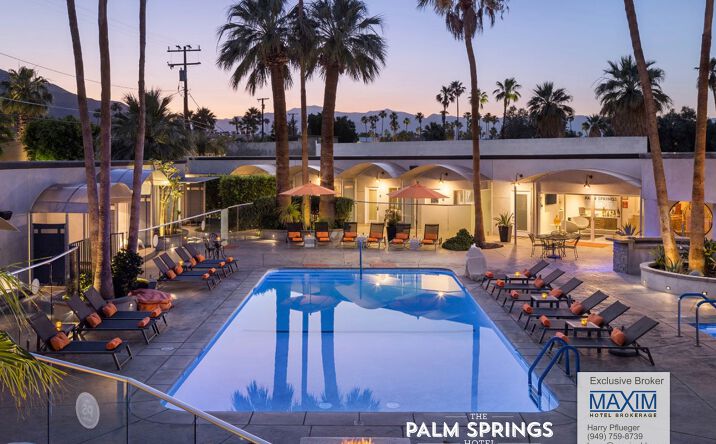 Pictures of Hospitality property located at 2135 N Palm Canyon Drive, Palm Springs, CA 92262 for sales - image #1