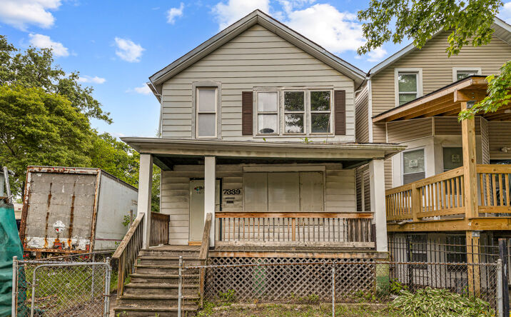 Pictures of Multifamily property located at 7339 S Kimbark Avenue, Chicago, IL 60619 for sales - image #1