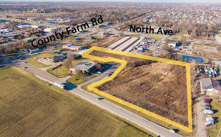 Pictures of Land, Industrial, Office property located at 27W130 Saint Charles Road, Carol Stream, IL 60188 for sales - image #1
