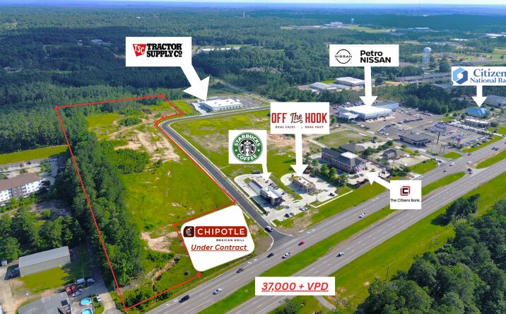 Pictures of Mixed Use, Land, Retail property located at 0 US HWY 98, HATTIESBURG, MS 39402 for sales - image #1