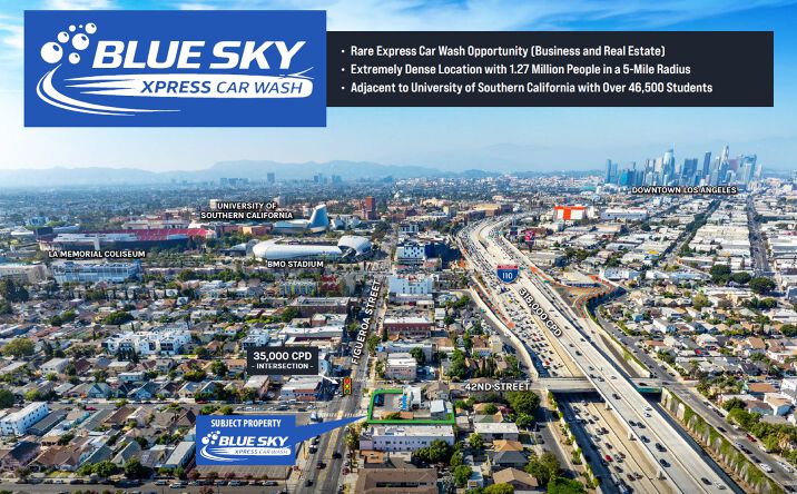 Pictures of Retail property located at 4200 South Figueroa Street, Los Angeles, CA 90037 for sales - image #1