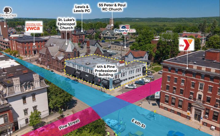 Pictures of Retail, Office property located at 9-25 E 4th Street, Jamestown, NY 14701 for sales - image #1