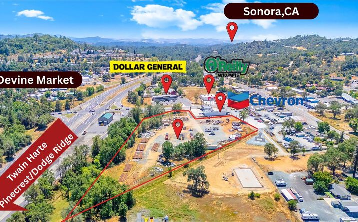 Pictures of Retail, Industrial, Land property located at 20905 Soulsbyville Road, Soulsbyville, CA 95372 for sales - image #1