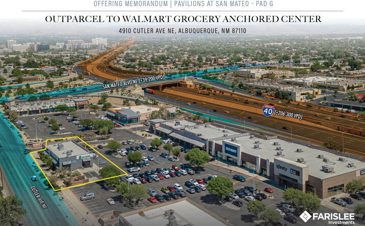 Pictures of Retail property located at 4910 Cutler Ave NE, Albuquerque, NM 87110 for sales - image #1