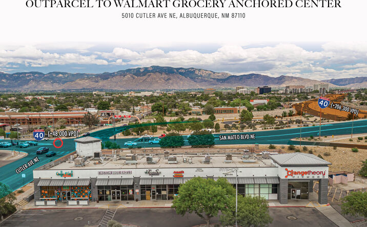 Pictures of Retail property located at 5010 Cutler Ave NE, Albuquerque, NM 87110 for sales - image #1