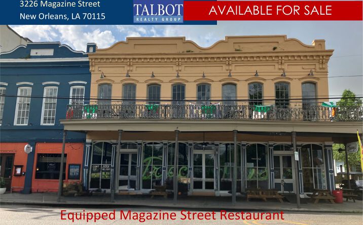 Pictures of Retail property located at 3226 Magazine Street, New Orleans, LA 70115 for sales - image #1
