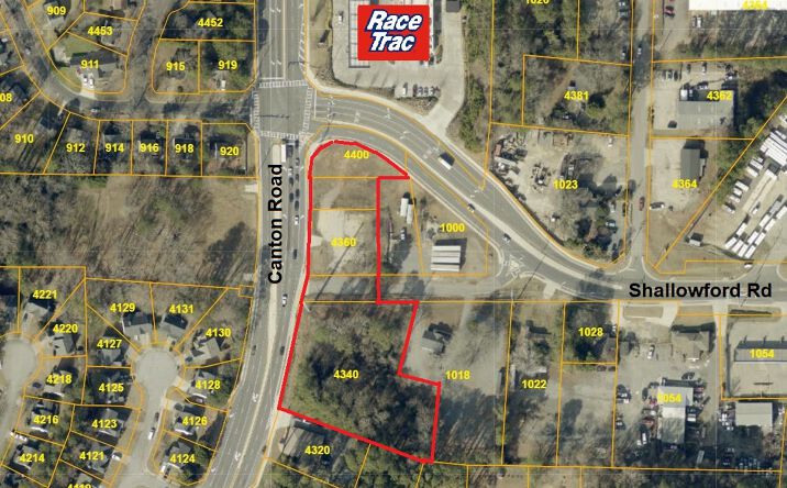 Pictures of Retail, Land property located at 4360 Canton Road, Marietta, GA 30066 for sales - image #1