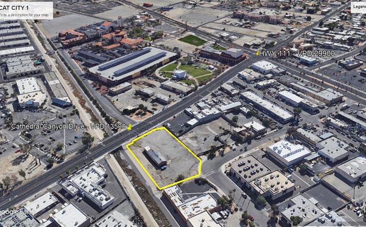 Pictures of Industrial, Land, Self Storage property located at 36601 Cathedral Canyon Drive, Cathedral City, CA 92234 for sales - image #1