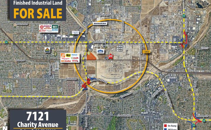 Pictures of Land property located at 7121 Charity Avenue, Bakersfield, CA 93308 for sales - image #1