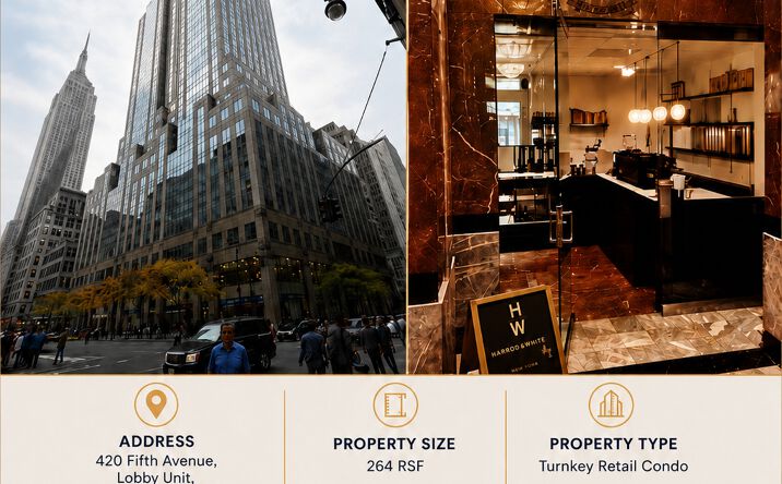 Pictures of Retail property located at 420 5th Ave, New York, NY 10018 for sales - image #1