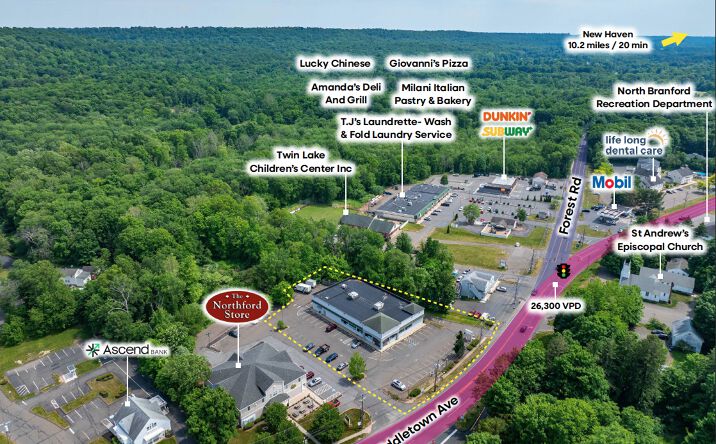 Pictures of Retail property located at 1395 Middletown Avenue, North Branford, CT 06472 for sales - image #1