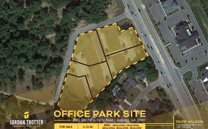 Pictures of Office, Land property located at 3961 Old Furys Ferry Road, Augusta, GA 30907 for sales - image #1