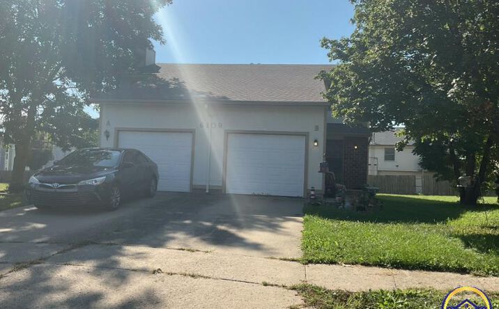Pictures of Multifamily property located at 6109-6111 SW 26th CT, Topeka, KS 66614 for sales - image #1