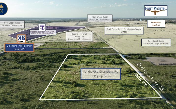 Pictures of Land property located at 10360 Old Granbury Rd, Fort Worth, TX 76036 for sales - image #1
