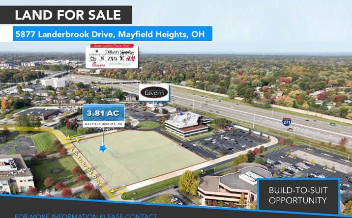 Pictures of Land property located at 5877 Landerbrook Drive, Mayfield Heights, OH 44124 for sales - image #1