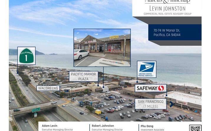 Pictures of Retail property located at 70-74 W Manor Dr, Pacifica, CA 94044 for sales - image #1