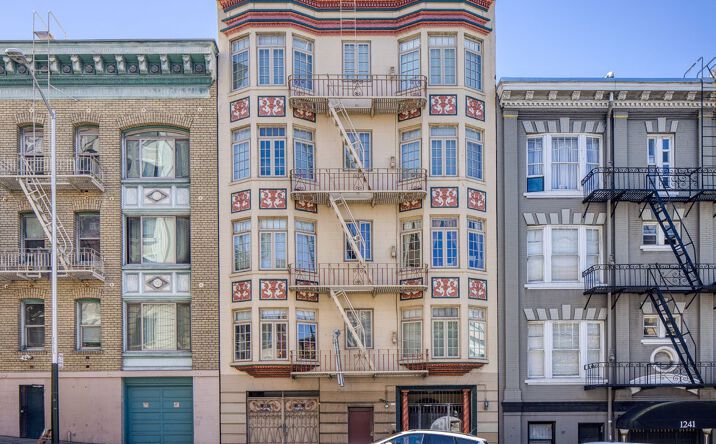Pictures of Multifamily property located at 1235 Bush Street, San Francisco, CA 94109 for sales - image #1