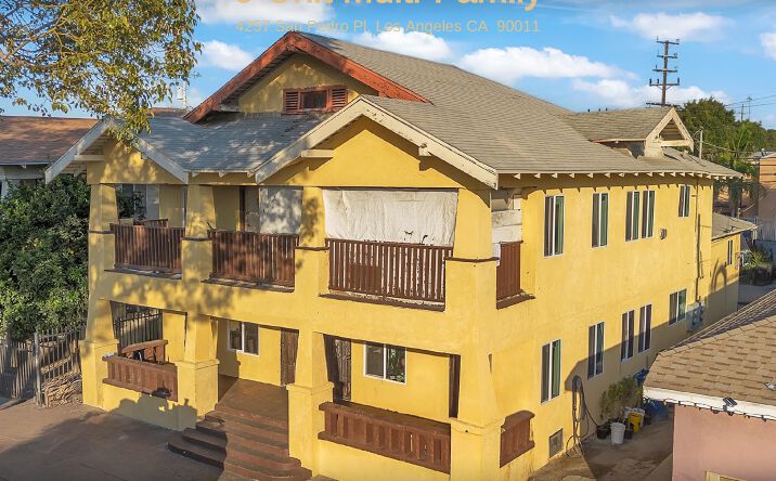 Pictures of Multifamily property located at 4257 San Pedro Pl, Los Angeles, CA 90011 for sales - image #1