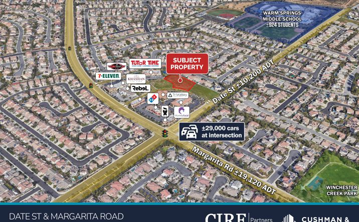 Pictures of Land property located at Date Street & Margarita Road, Murrieta, CA 92563 for sales - image #1