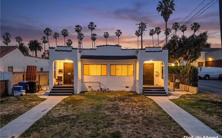 Pictures of Multifamily property located at 5419 S Harcourt, Los Angeles, CA 90043 for sales - image #1