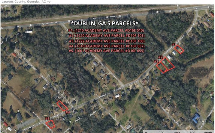 Pictures of Multifamily, Land property located at 1220 Academy Avenue, Dublin, GA 31021 for sales - image #1