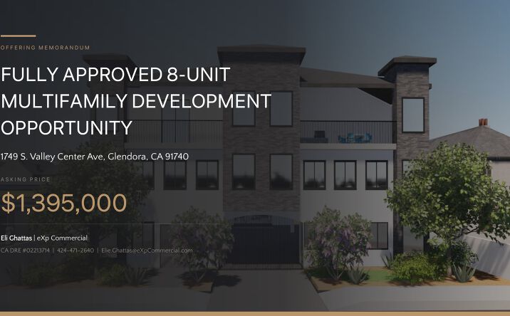 Pictures of Multifamily, Land property located at 1749 S. Valley Center Ave, Glendora, CA 91740 for sales - image #1